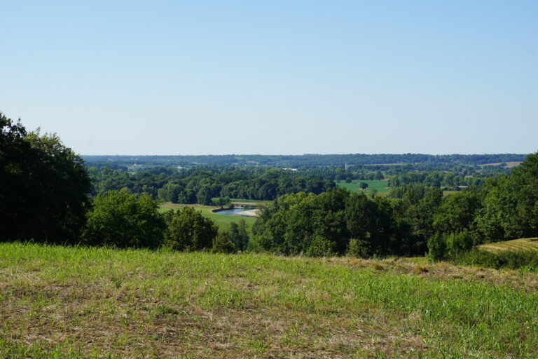 Vue panoramique de Corneillan. Accueil du site