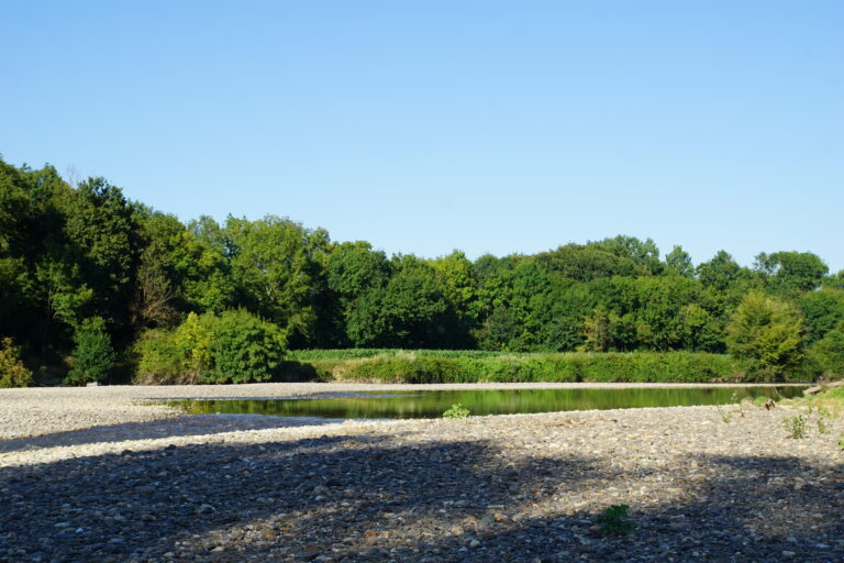 Fleuve de l'Adour. Accueil du site