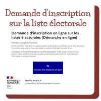 Template cards liste électorale